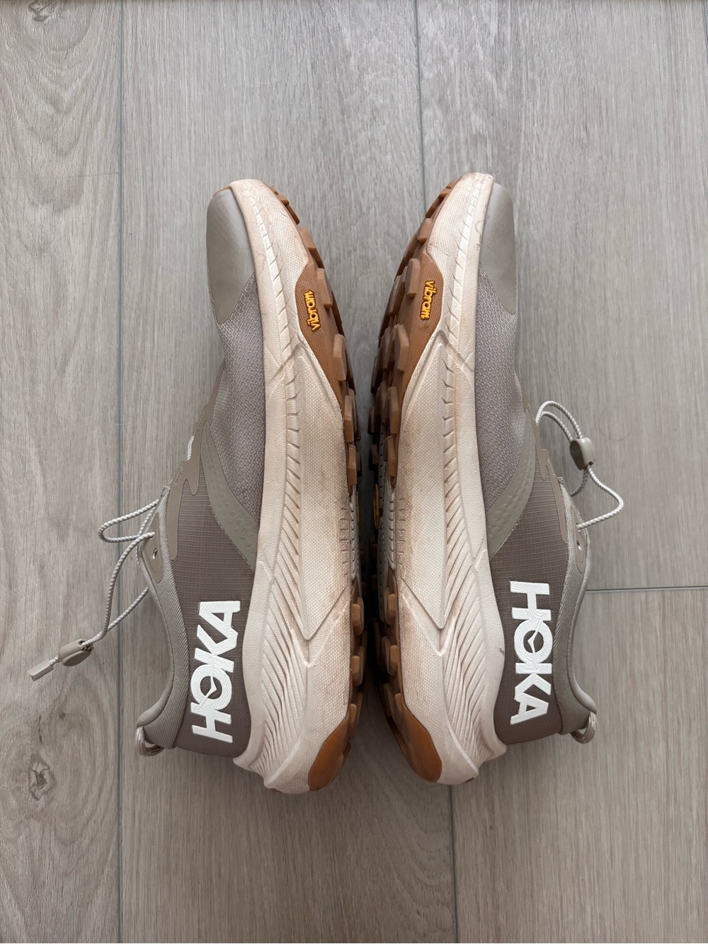 HOKA Men's Taupe Transport Shoes